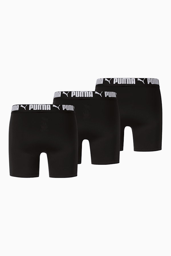 Men's Athletic Boxer Briefs [3 Pack], BLACK / WHITE, extralarge